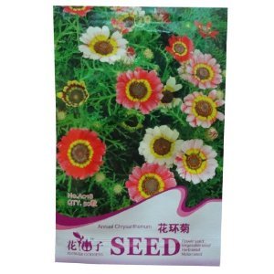 锦萱 花仙子系列 花环菊种子 别称:茼蒿菊、花轮菊、彩虹菊 家庭种植实用装 庭院别墅阳台室内盆栽花卉种子 庭院花种子 瓜果蔬菜种子 【锦萱】 价格 报价 图片
