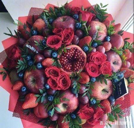 花点心思,点亮520,甜蜜水果花束,让你的花束与众不同